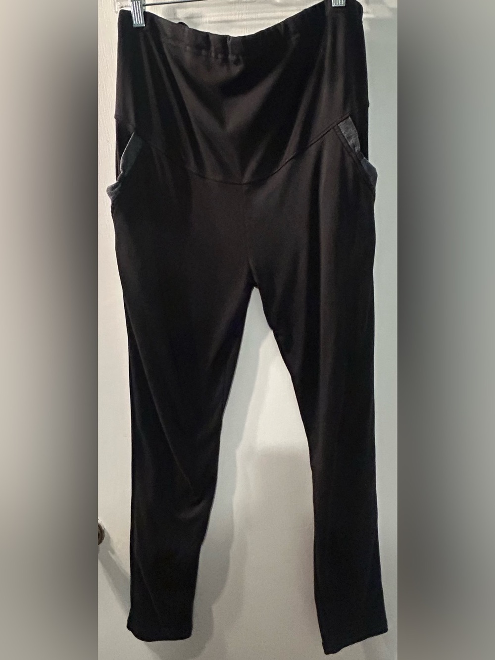 Black Maternity/Trouser Pants - Comfortable High Waist Size S